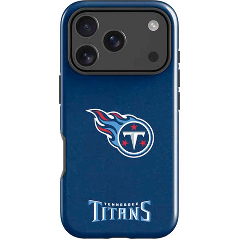 NFL Tennessee Titans Distressed iPhone 18 Pro Impact Case