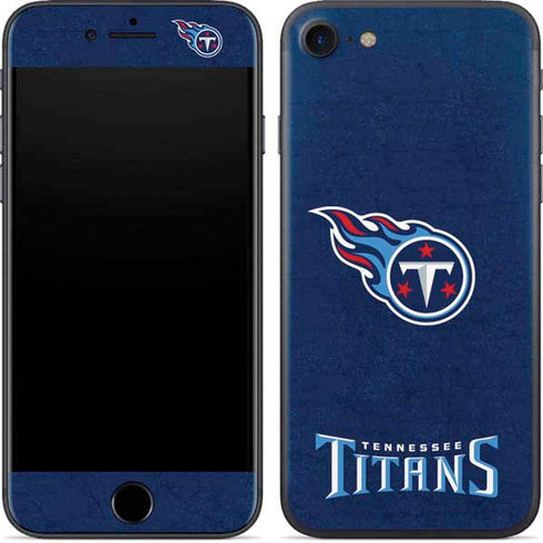 NFL Tennessee Titans Distressed iPhone 8 Skin