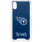 NFL Tennessee Titans Distressed iPhone XS Clear Case