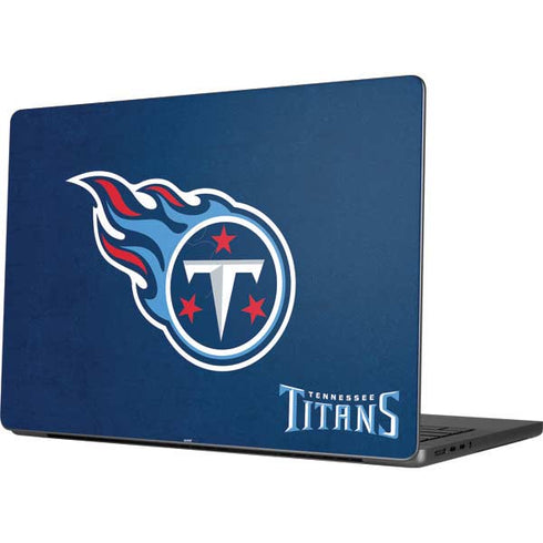 NFL Tennessee Titans Distressed Apple MacBook Pro 14-inch Skin