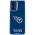 NFL Tennessee Titans Distressed Moto G 5G (2024) Clear Case
