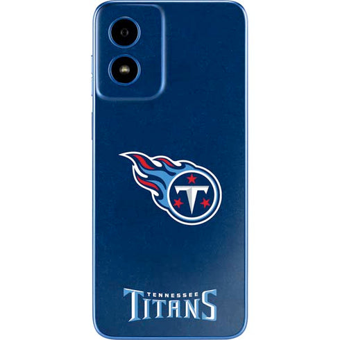 NFL Tennessee Titans Distressed Moto G Play 4G (2024) Skin