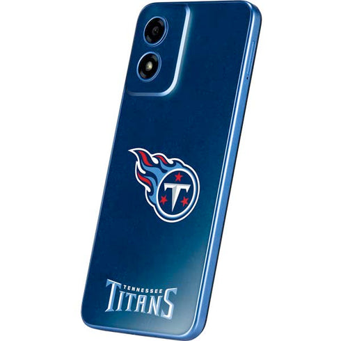 NFL Tennessee Titans Distressed Moto G Play 4G (2024) Skin