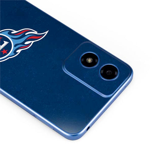 NFL Tennessee Titans Distressed Moto G Play 4G (2024) Skin