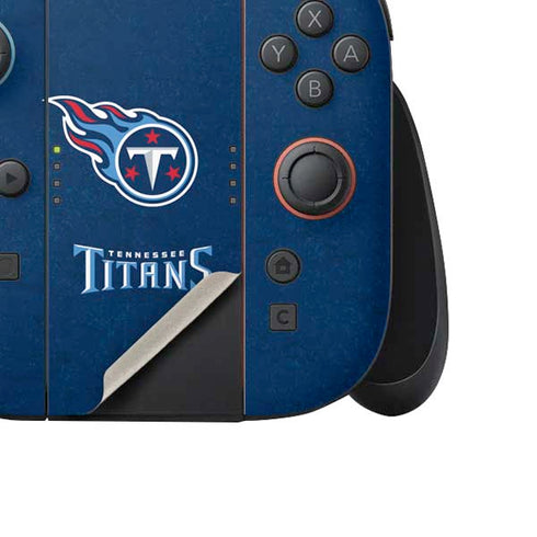 NFL Tennessee Titans Distressed Nintendo Switch 2 (2025) Joy-Con Controller Skin