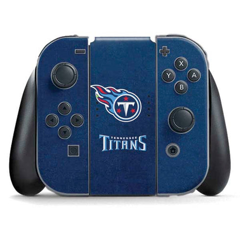 NFL Tennessee Titans Distressed Nintendo Skins