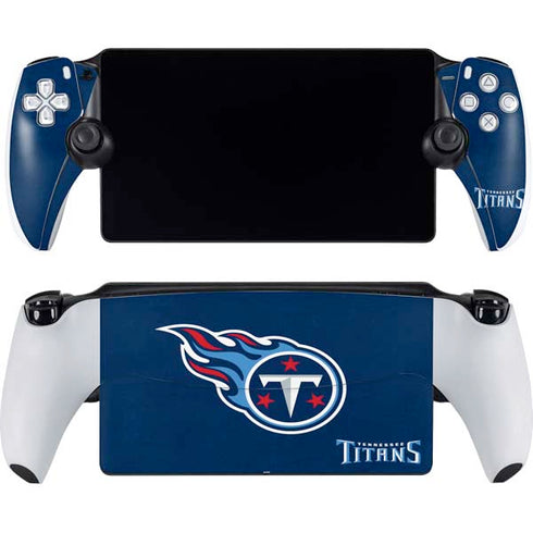 NFL Tennessee Titans Distressed PlayStation Portal Remote Player Skin