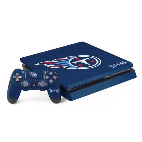 NFL Tennessee Titans Distressed PlayStation PS4 Skins