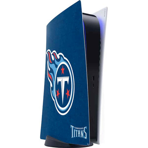 NFL Tennessee Titans Distressed PlayStation PS5 Skins