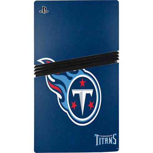 NFL Tennessee Titans Distressed PS5 Pro Bundle Skin