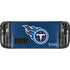 NFL Tennessee Titans Distressed Steam Deck Handheld Gaming Computer OLED Skin