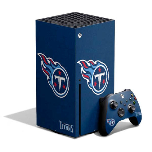 NFL Tennessee Titans Distressed Xbox Series X Skins