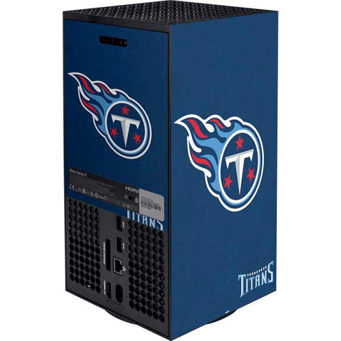 NFL Tennessee Titans Distressed Xbox Series X Bundle Skin