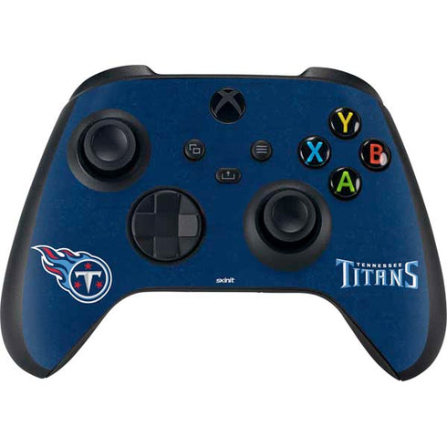 NFL Tennessee Titans Distressed XBox Series X Digital Edition Bundle Skin