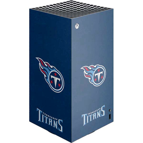 NFL Tennessee Titans Distressed XBox Series X Digital Edition Console Skin