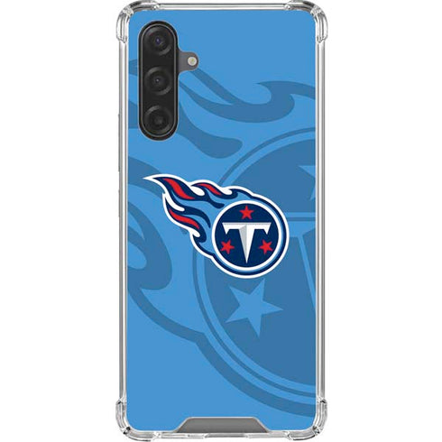 NFL Tennessee Titans Double Vision Galaxy A17 Clear Case