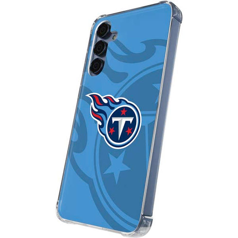 NFL Tennessee Titans Double Vision Galaxy A55 5G Clear Case