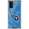 NFL Tennessee Titans Double Vision Galaxy Note20 5G Clear Case