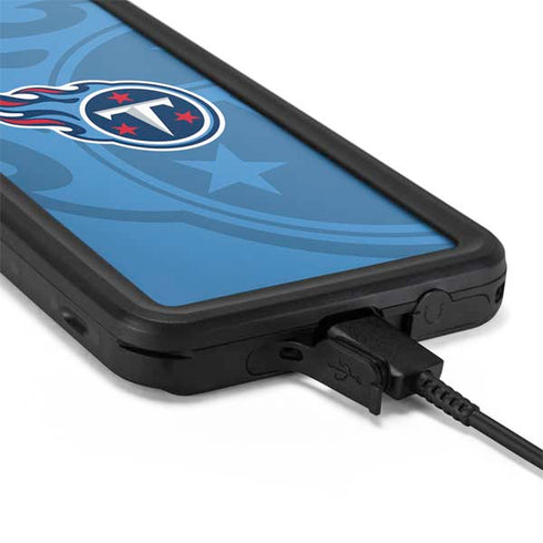 NFL Tennessee Titans Double Vision Galaxy S20 Plus Waterproof Case
