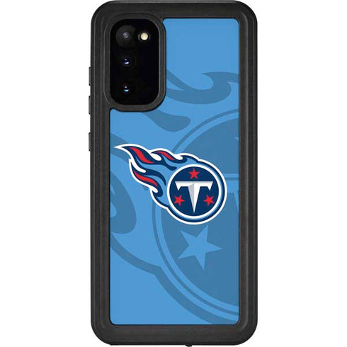 NFL Tennessee Titans Double Vision Galaxy S20 Waterproof Case