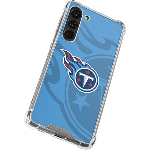 NFL Tennessee Titans Double Vision Galaxy S24 FE Clear Case