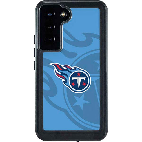NFL Tennessee Titans Double Vision Galaxy S24 Plus Waterproof Case