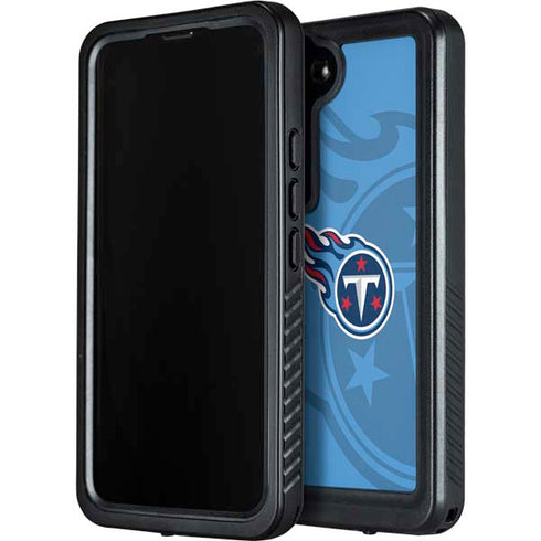 NFL Tennessee Titans Double Vision Galaxy S24 Waterproof Case