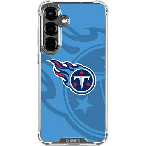 NFL Tennessee Titans Double Vision Galaxy S26 Clear Case