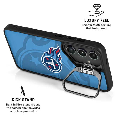 NFL Tennessee Titans Double Vision Galaxy S26 Plus Kickstand Case