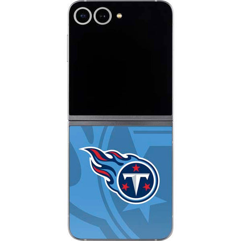 NFL Tennessee Titans Double Vision Galaxy Z Flip6 Skin
