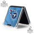 NFL Tennessee Titans Double Vision Galaxy Z Flip6 Clear Case