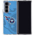 NFL Tennessee Titans Double Vision Galaxy Z Fold5 5G Clear Case