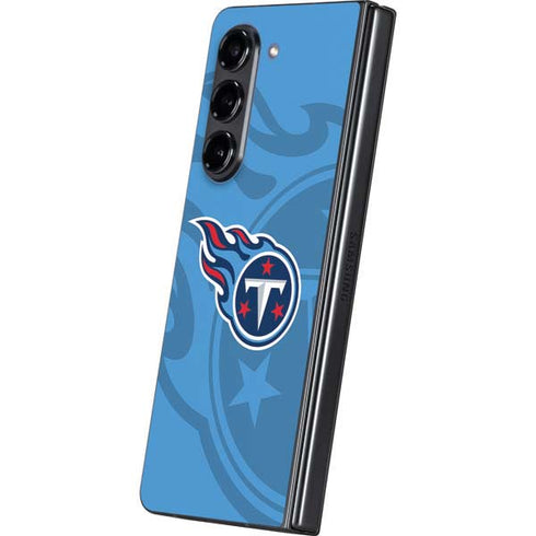 NFL Tennessee Titans Double Vision Galaxy Z Fold5 5G Skin