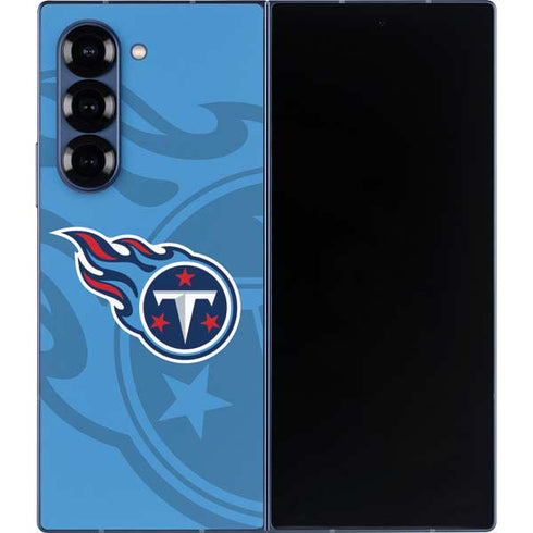 NFL Tennessee Titans Double Vision Galaxy Z Fold6 Skin