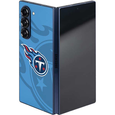 NFL Tennessee Titans Double Vision Galaxy Z Fold6 Skin