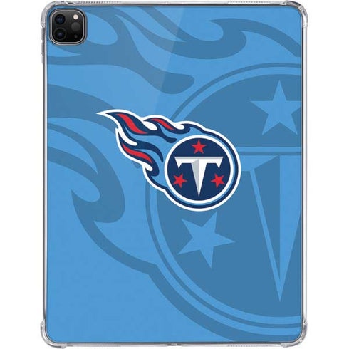 NFL Tennessee Titans Double Vision iPad Pro 11in (2024) Clear Case