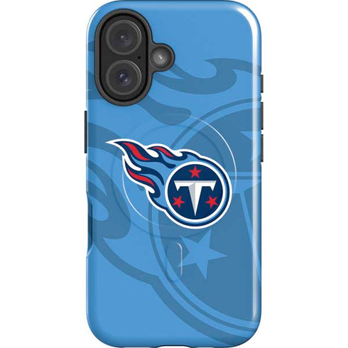 NFL Tennessee Titans Double Vision iPhone 16 Magsafe Impact Case