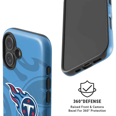 NFL Tennessee Titans Double Vision iPhone 16 Magsafe Impact Case