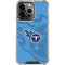 NFL Tennessee Titans Double Vision iPhone 16 Pro Clear Case