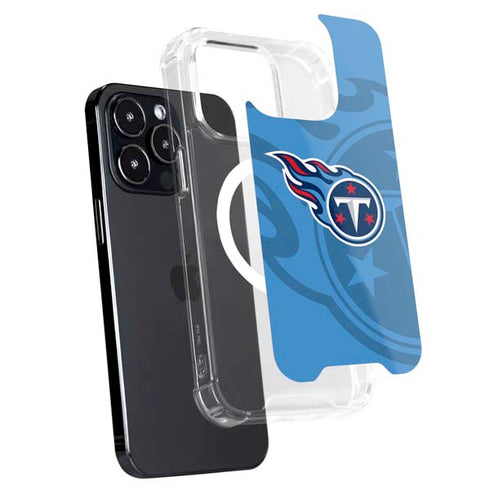 NFL Tennessee Titans Double Vision iPhone 16 Pro Max MagSafe Case