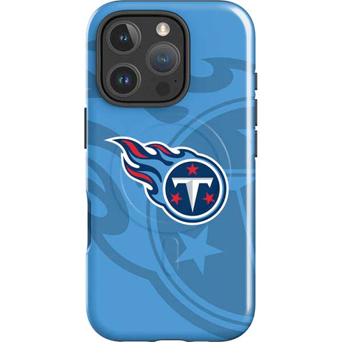 NFL Tennessee Titans Double Vision iPhone 16 Pro Max Magsafe Impact Case