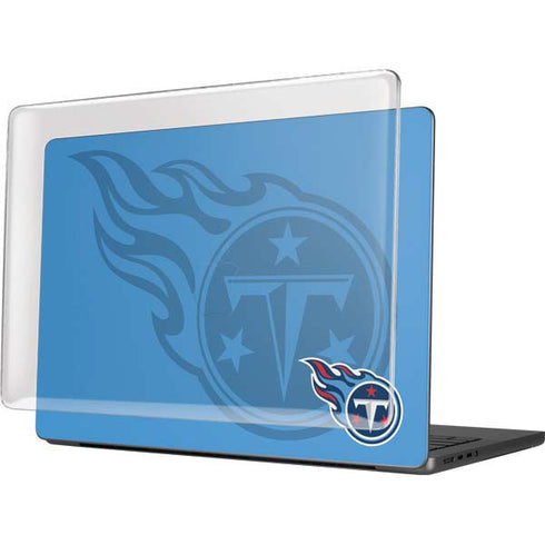 NFL Tennessee Titans Double Vision MacBook Pro 14in (2021-24) Case plus Skin