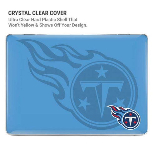 NFL Tennessee Titans Double Vision MacBook Pro 14in (2021-24) Case plus Skin