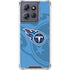 NFL Tennessee Titans Double Vision Moto G 5G (2025) Clear Case