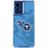 NFL Tennessee Titans Double Vision Moto G Play 4G (2024) Clear Case