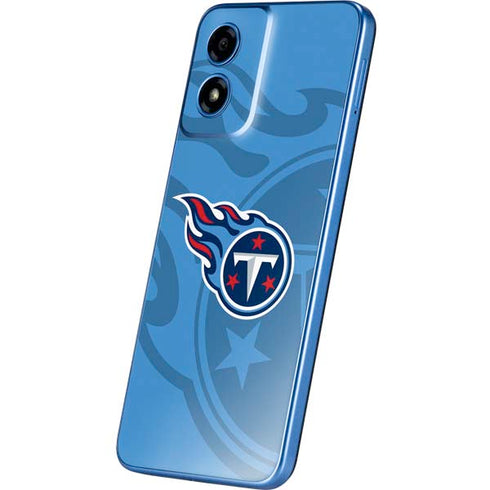NFL Tennessee Titans Double Vision Moto G Play 4G (2024) Skin