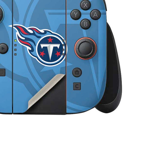 NFL Tennessee Titans Double Vision Nintendo Switch 2 (2025) Joy-Con Controller Skin