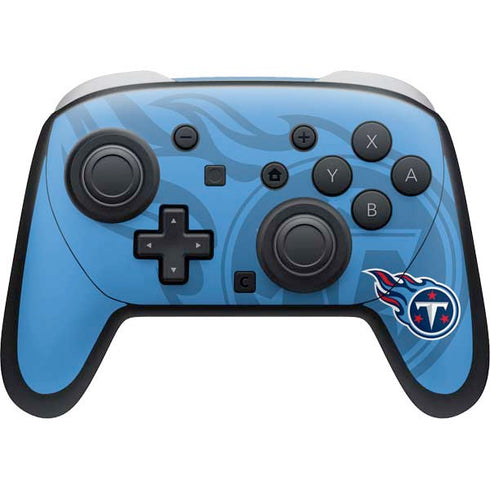 NFL Tennessee Titans Double Vision Nintendo Switch 2 (2025) Pro Controller Skin