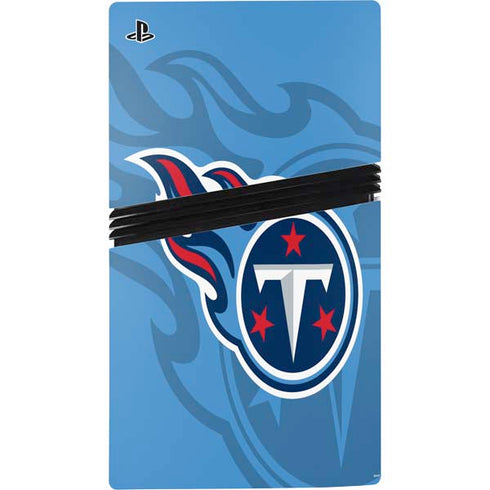 NFL Tennessee Titans Double Vision PS5 Pro Disk Bundle Skin