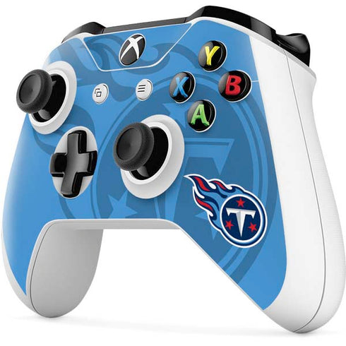 NFL Tennessee Titans Double Vision Xbox One S All-Digital Edition Bundle Skin